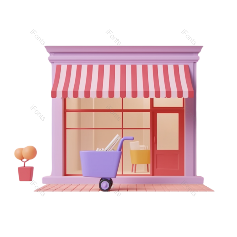 图标图片,插画元素,商务PNG,商店免抠素材